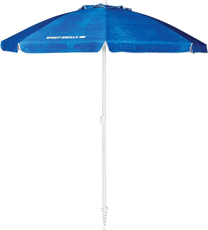 Sombrilla de playa vertical Sport-Brella Core con ventilación SPF 50+ (6 pies)