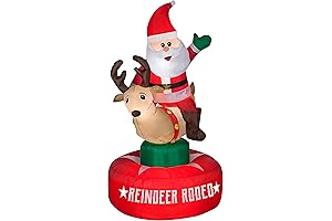 Holiday Animated Inflatable Christmas Horse