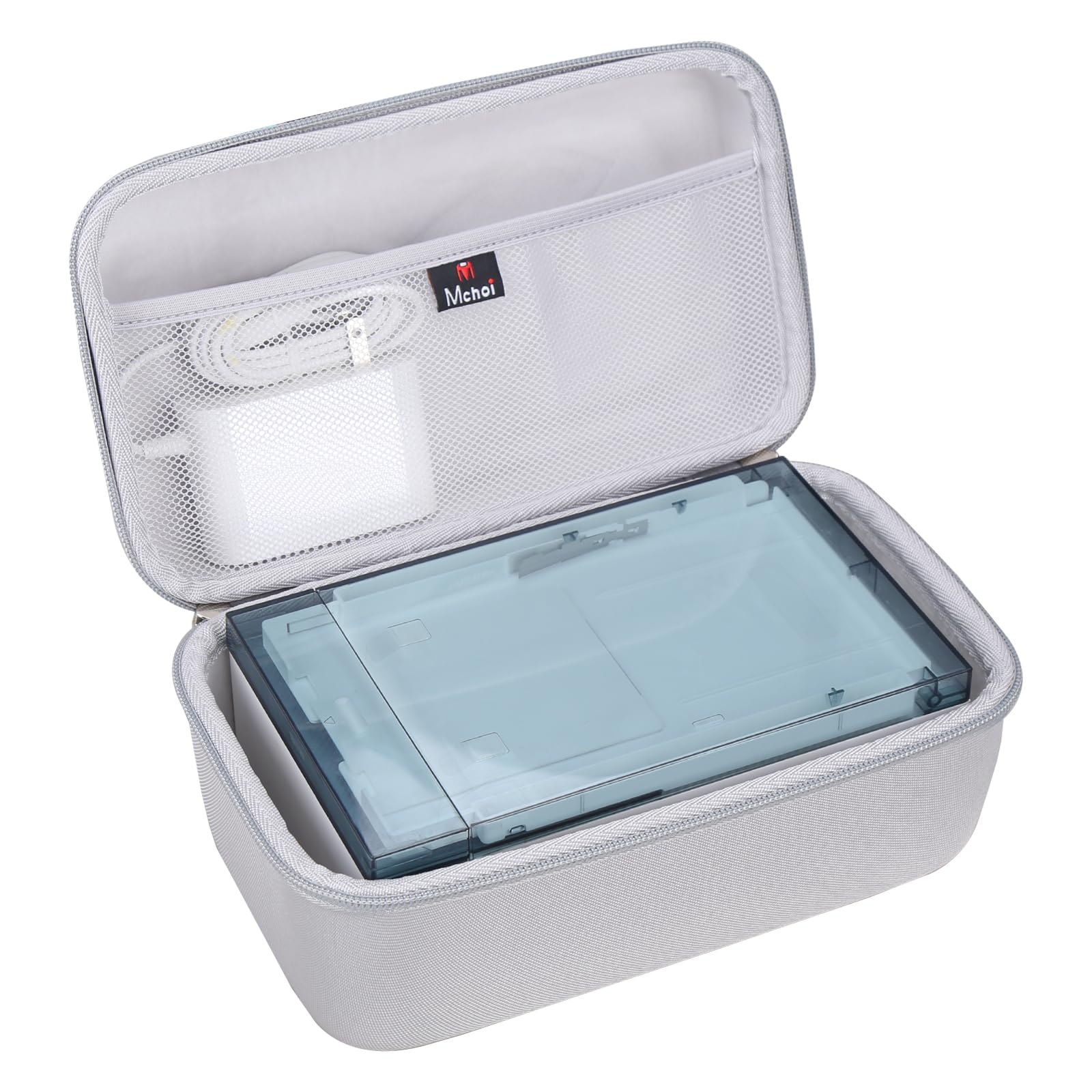 Mchoi Hard Storage Case Fits for Liene 4x6'' Wi-Fi Instant Photo Printer, Case Only, Grey