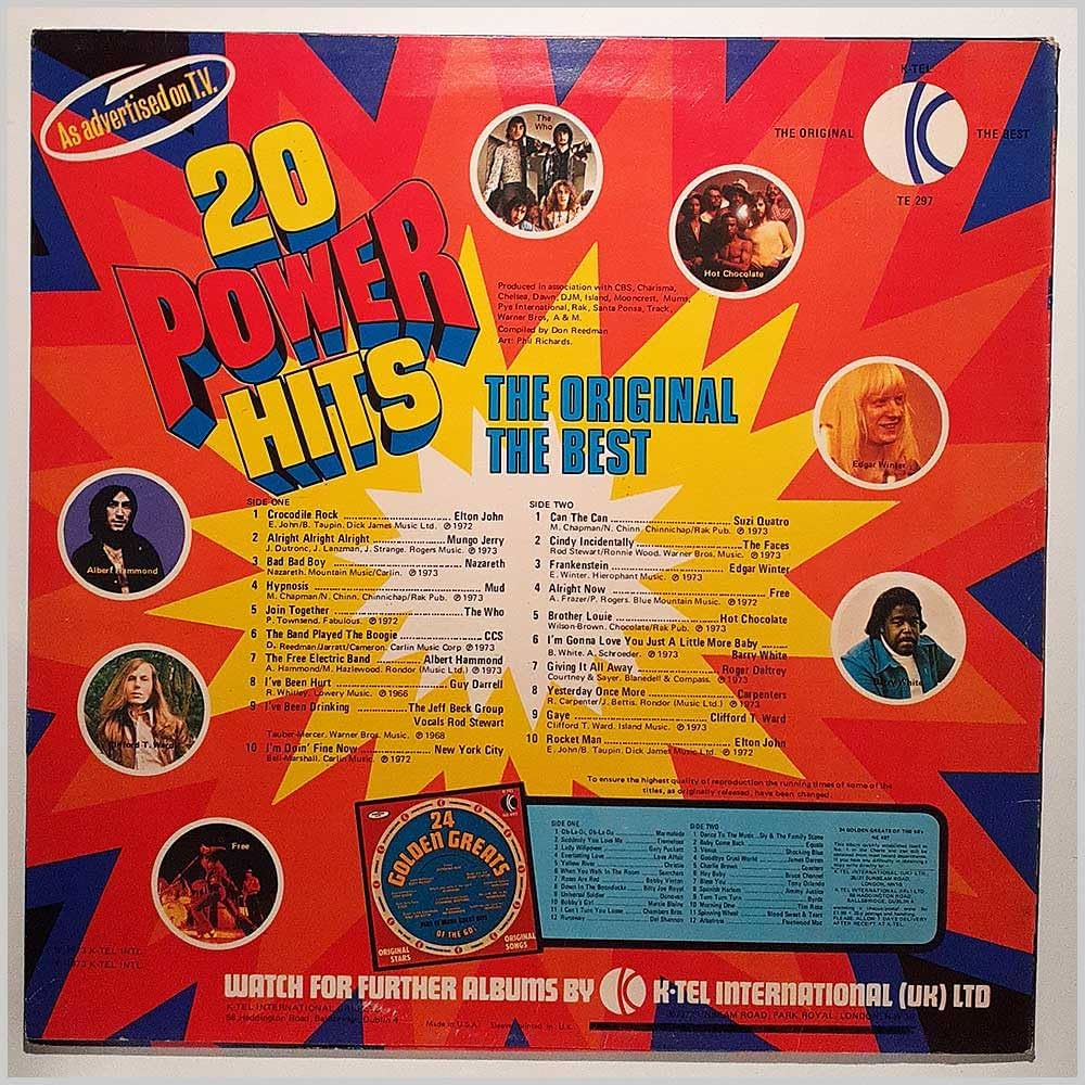 20 Power Hits: Amazon.ca: Music