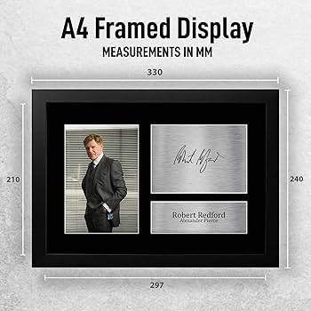 Amazon.co.jp: HWC Trading FR A4 ロバート・レッドフォード