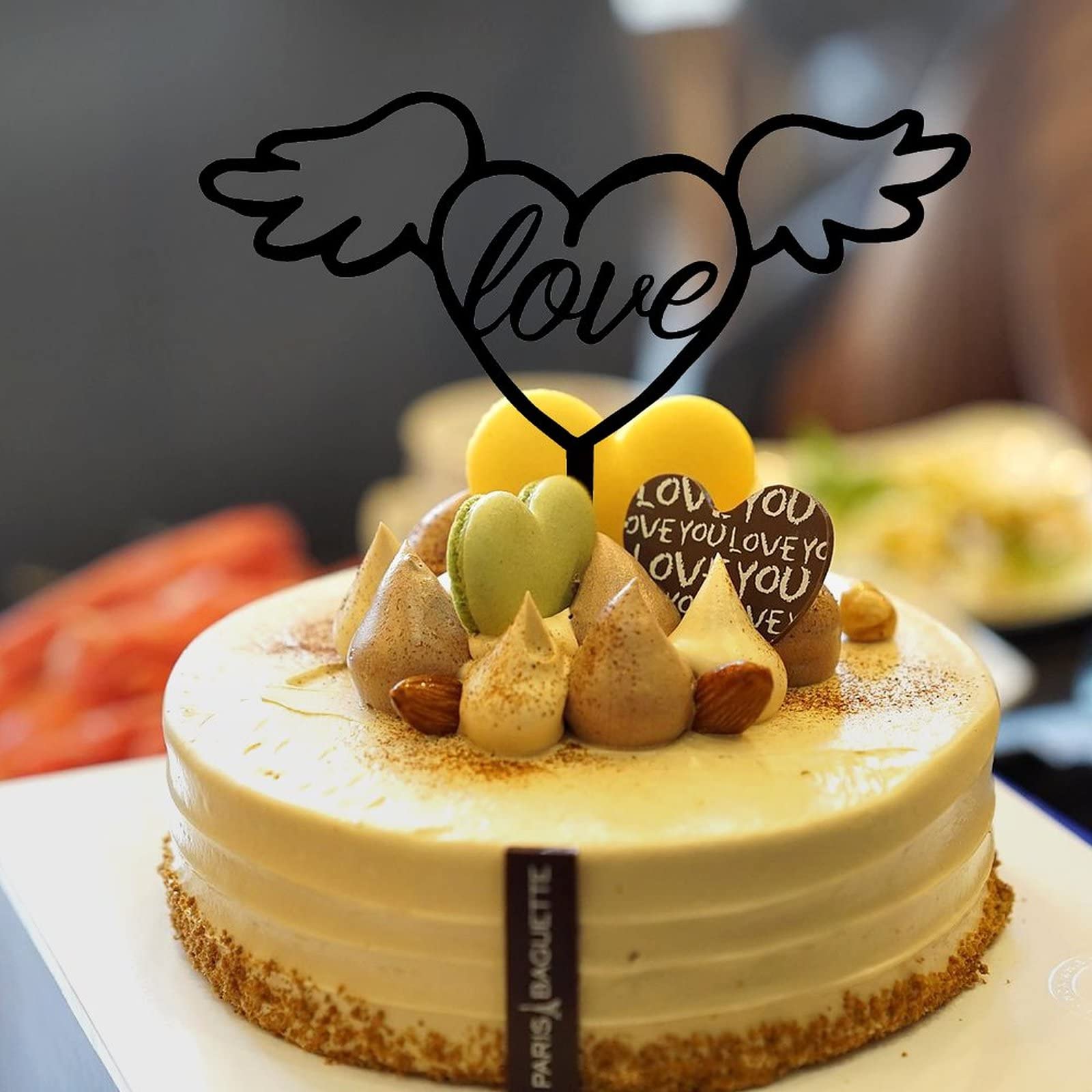 Nuovo Topper per Torta di Compleanno in Stile Semplice, Oro Rosa Acrilico, Decorazione per Feste di Compleanno per Bambini e Dessert  15