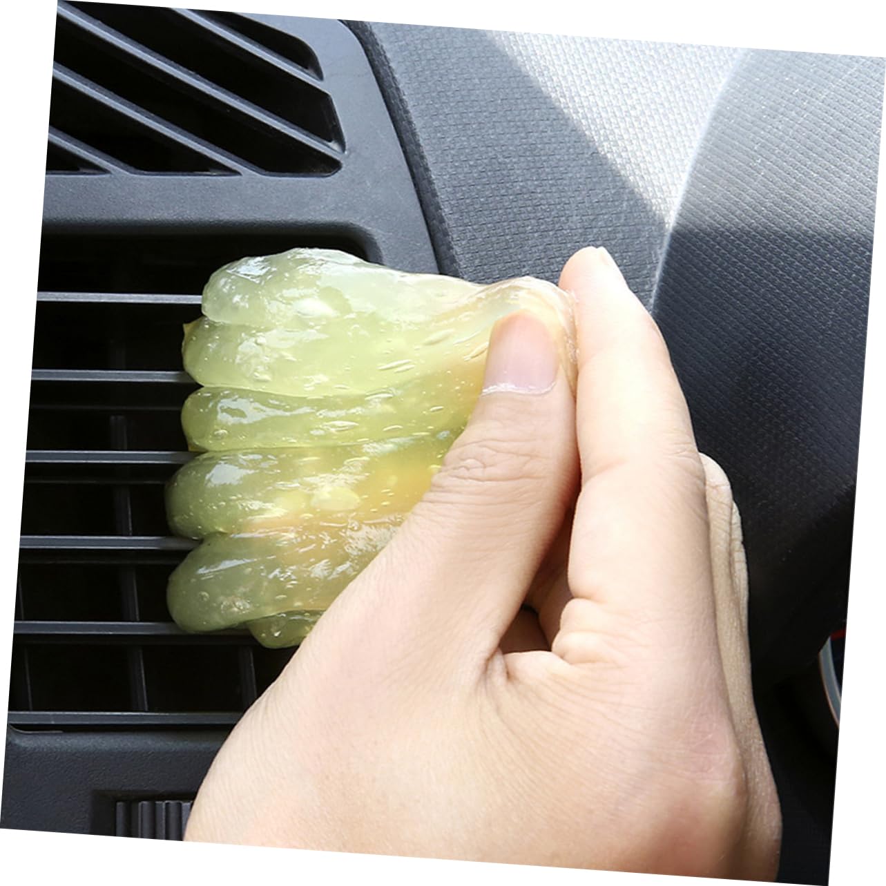 FUNOMOCYA Practical Keyboard Cleaner Cleaning Gel Car Vent Cleaner Dust Cleaning Gel Pc Tablets Laptops Random Color