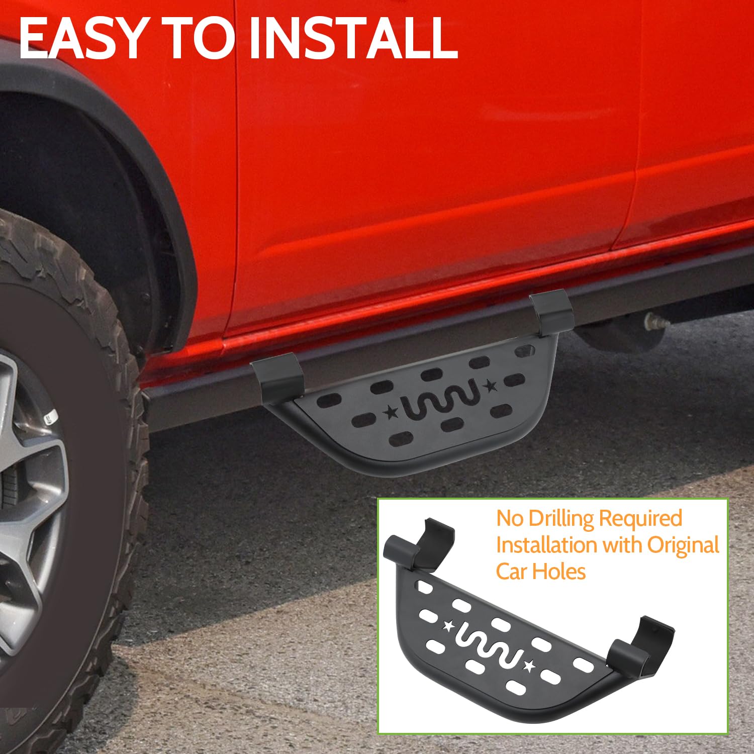 Ford ブロンコ 21-24年 ロックレール サイドステップ｜カスタムに最適