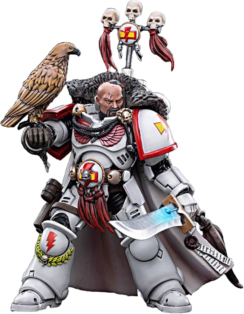 Amazon.com: JOYTOY White Scars Assault Intercessor Warhammer 40K 1