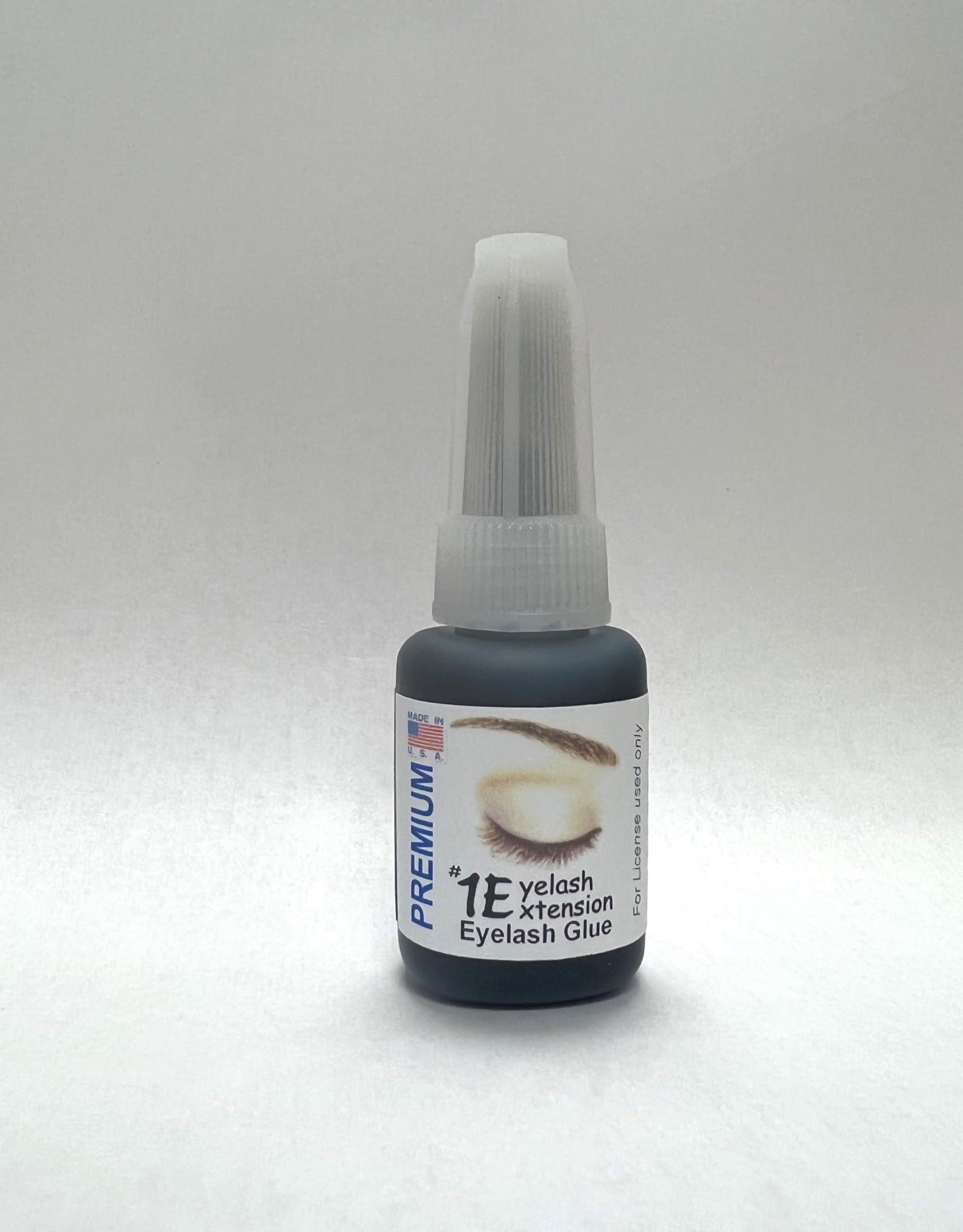 #1 Eyelash Extension Premiun Glue 10ml, no Fume Excellent for Volume lash and Light Flare Extension Retention up to 8 Weeks.