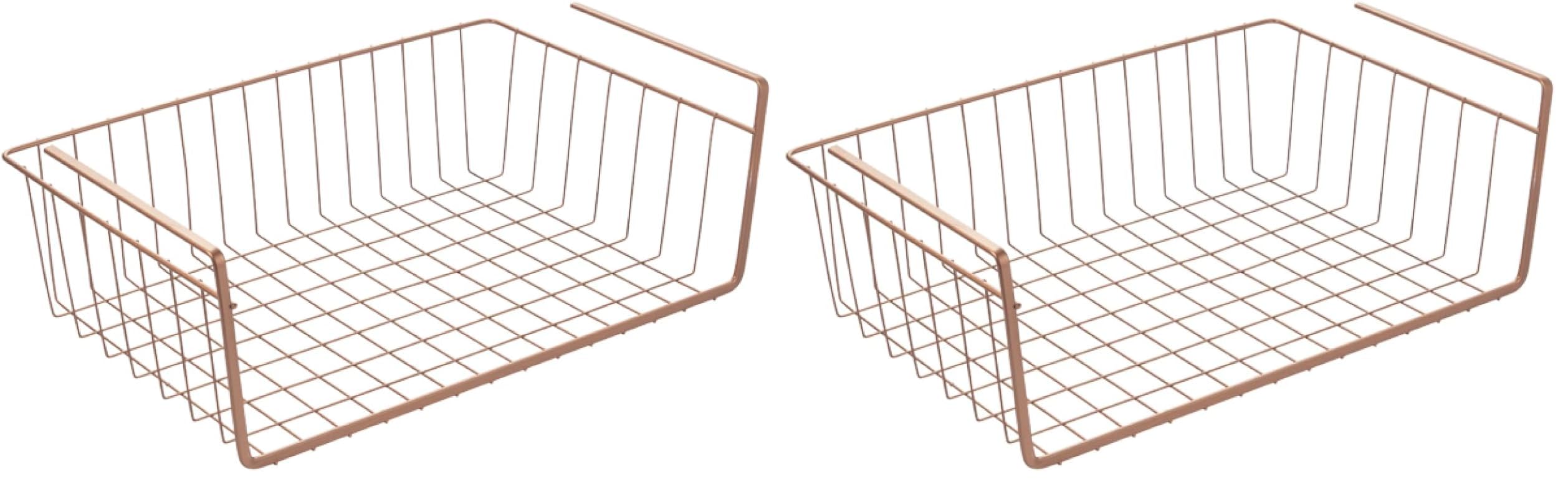 Corbeille à suspendre gain de place Metaltex KANGURO panier sous étagère sans perçage