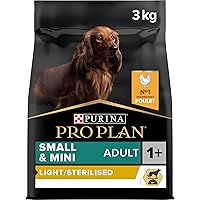 Pro Plan Small & Mini Adult Light Sterilised Ricco di Pollo, 3 kg