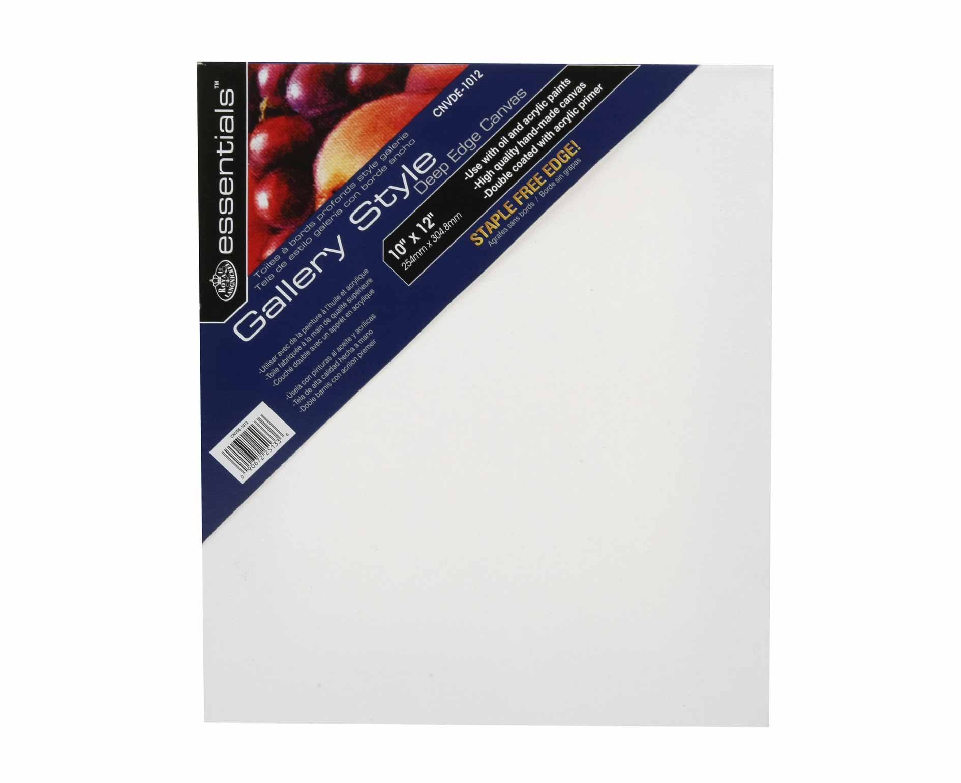 Royal & Langnickel Single Standard pre stretched canvas 10" x 12", Weiß