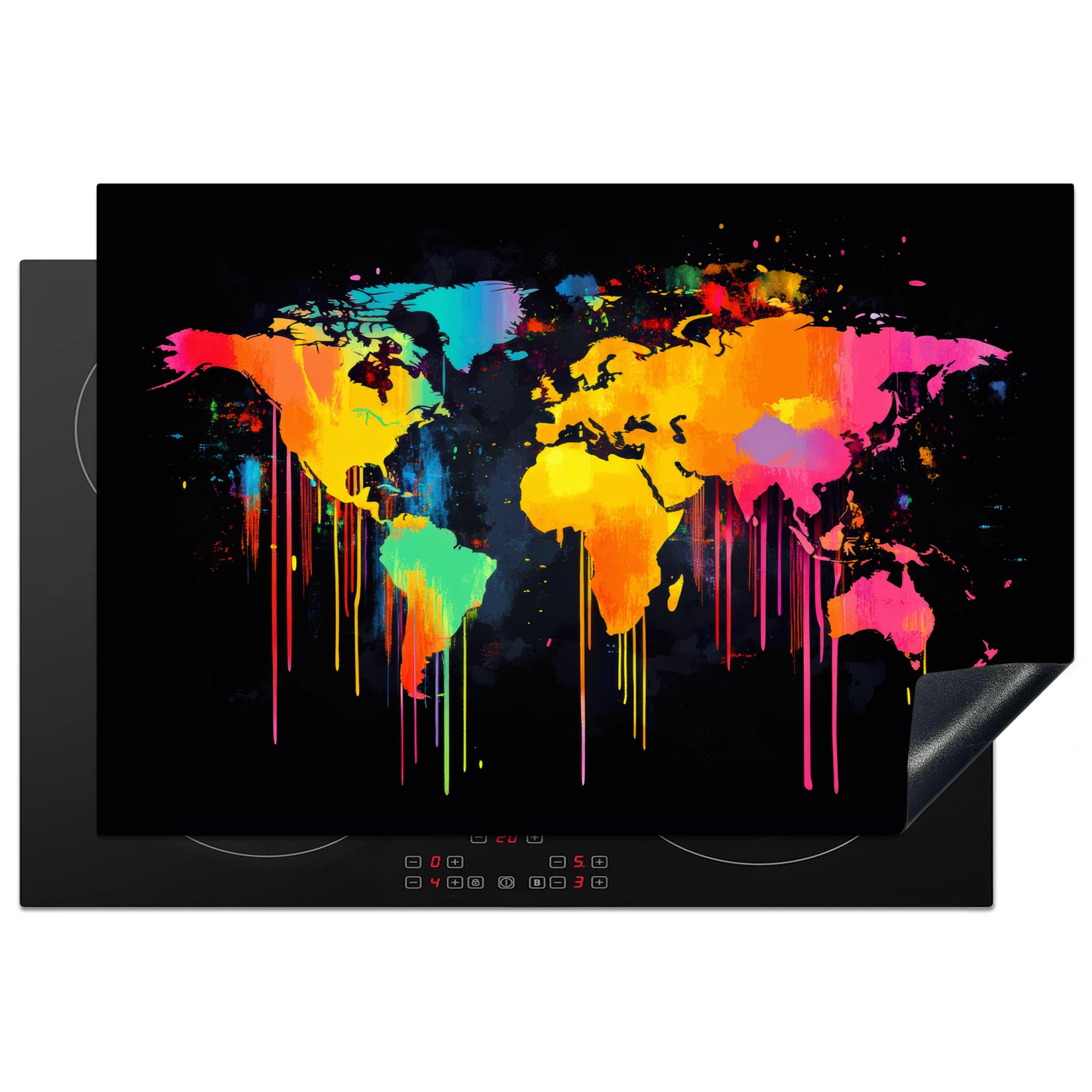 KitchenYeah© Induction Hob Cover Protector Mat Kitchen Universal Ceramic