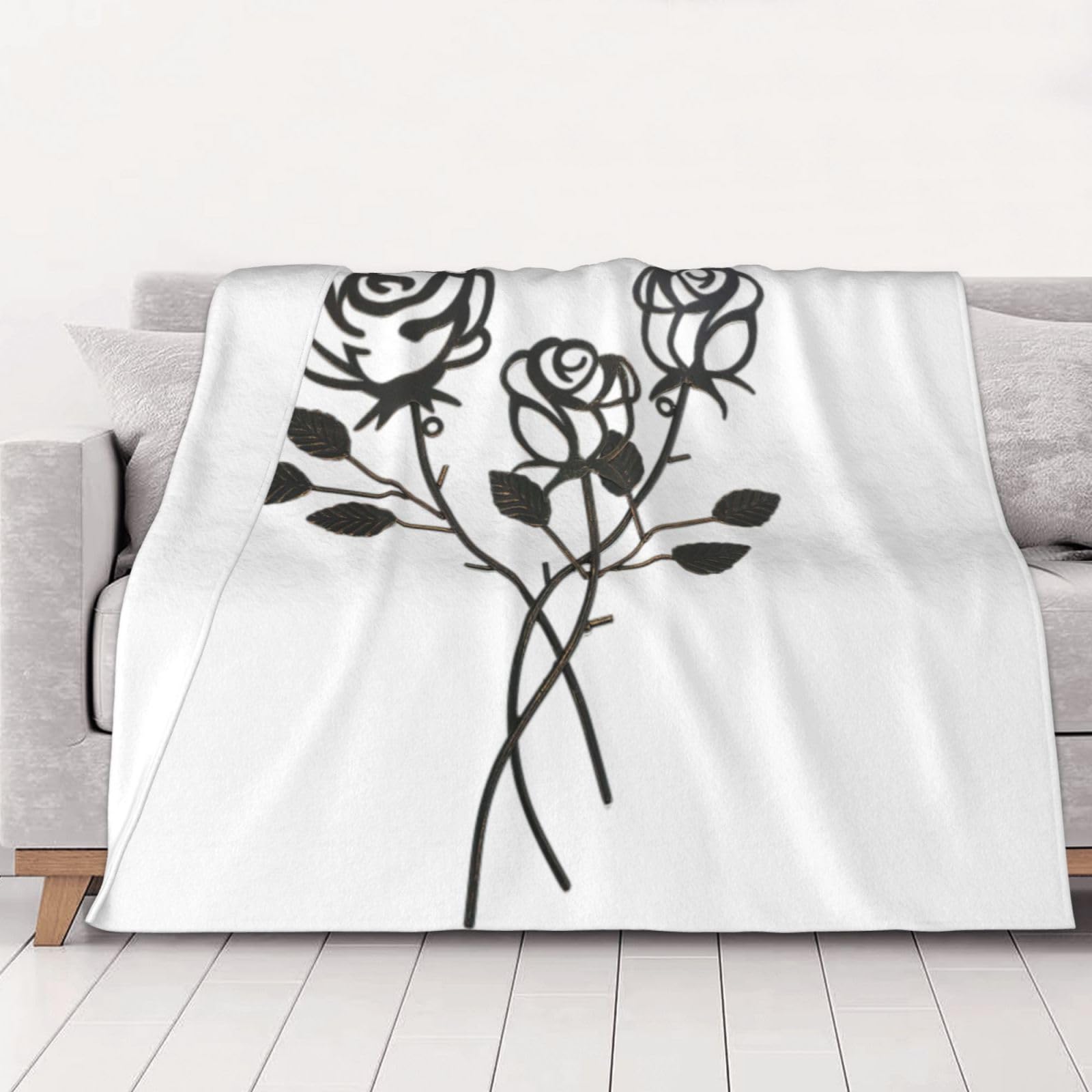 Couverture flanelle rose métallique : le plaid doux idéal à offrir pour le lit