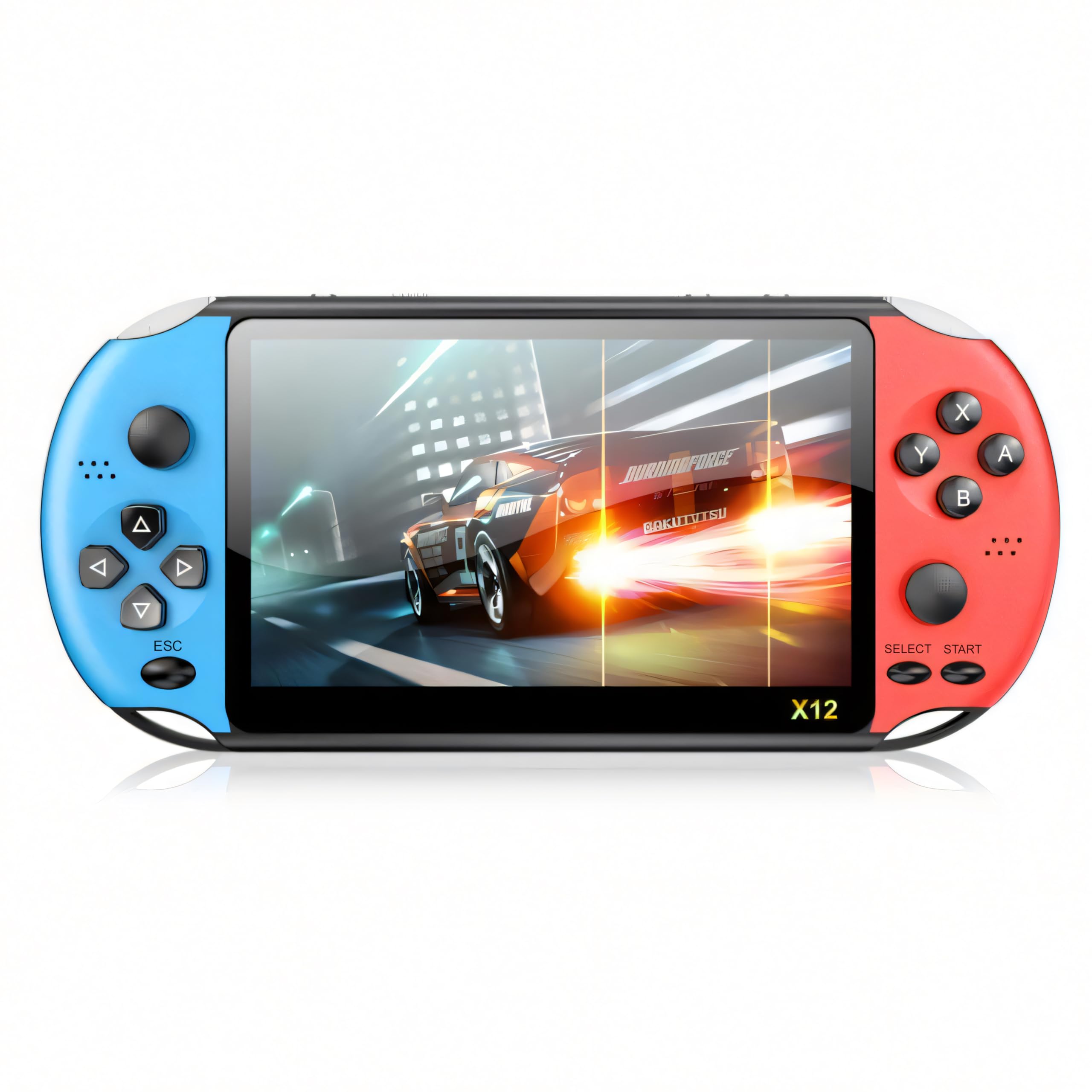 Retoo Console da gioco oltre 1000 giochi, console per videogiochi, console per videogiochi, console per bambini, adulti, schermo LCD, supporta diversi formati
