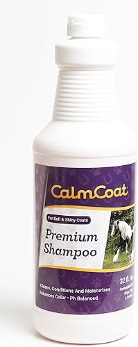 Champú prémium con aloe vera para perros, gatos y caballos, mezclado con extractos de hierbas y pH equilibrado para dejar el cabello suave con