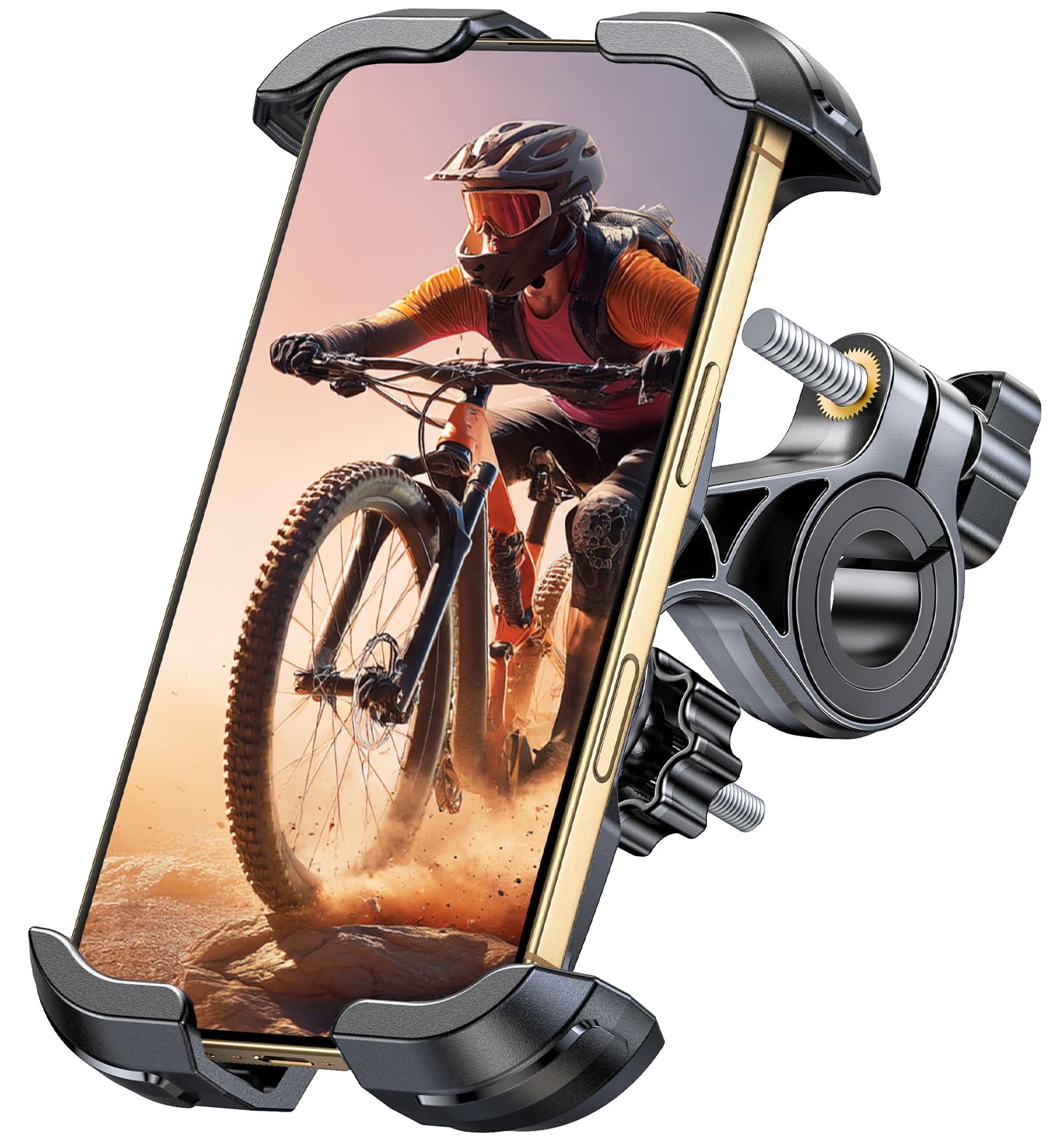 Quad Lock Moto Porta Cellulare Bici Supporto Smartphone Per Manubrio Moto Monopattino Elettrico MTB Bicicletta Accessori Bici - Foto 12