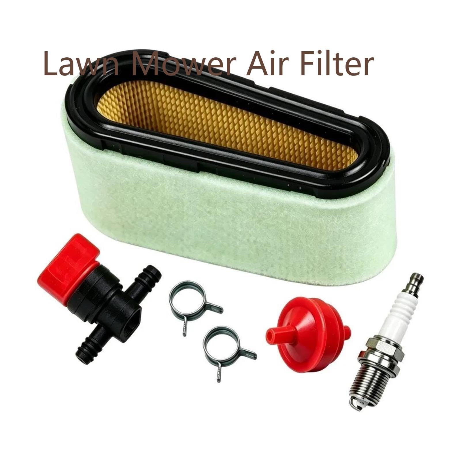 Filtro dell'Aria con Prefiltro di Ricambio per Parti di Filtraggio dell'Aria del Motore del Tosaerba da 12,5 HP 17 HP