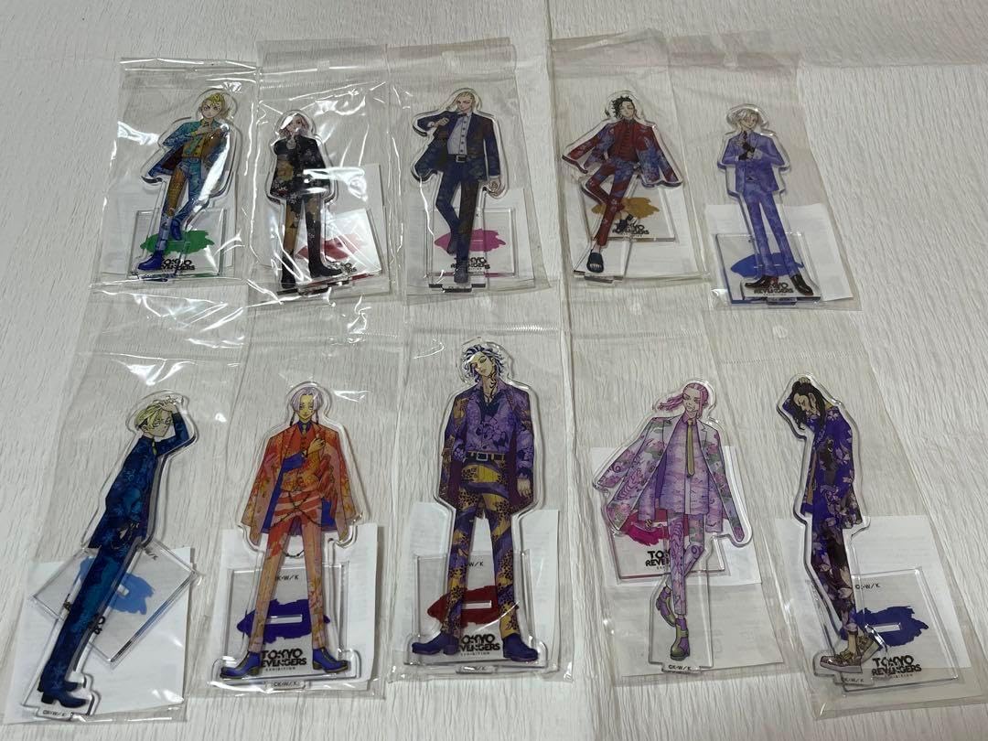 東京 ズ exhibition アクリルスタンド 10個セット東京卍リベンジャーズ