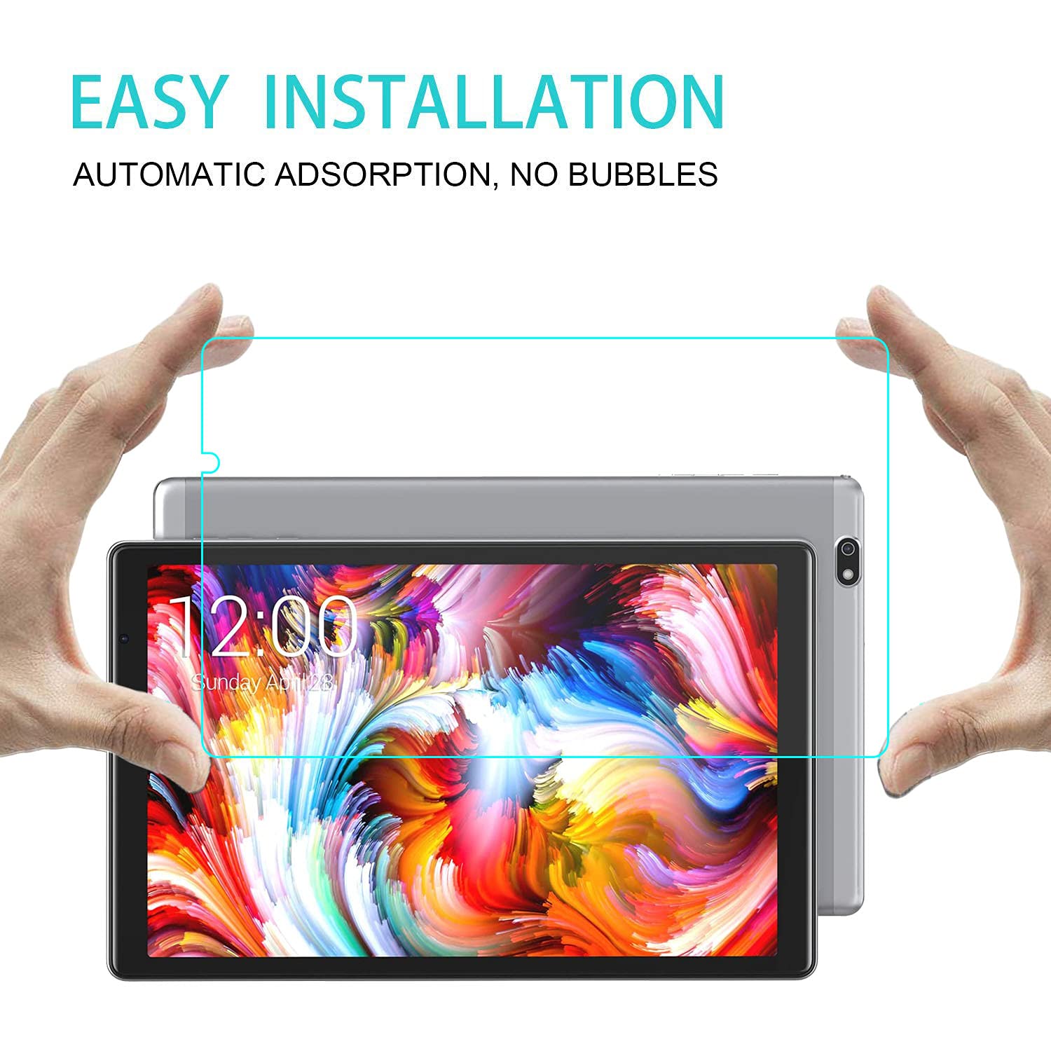Protecteur écran Verre Trempé Pour Teclast P20HD / M40 Pro - 2 Pièces, 9H, 2.5D, Antireflet - 3