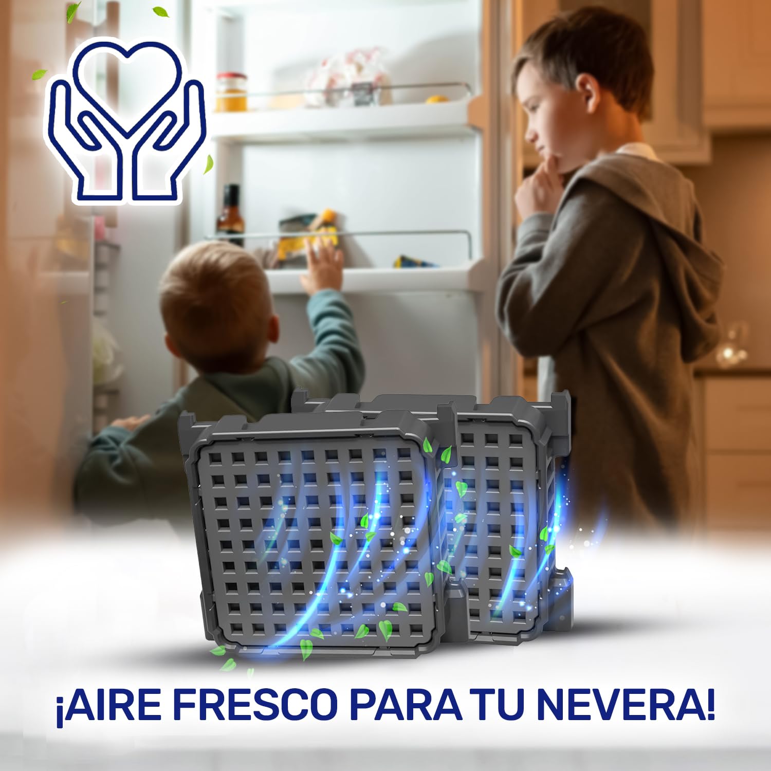 2 Piezas Filtro Carbon Activo Frigorifico Combi con Código Original 7440021 7440021-00 9882460 988246000 9096989 9882429 para Liebherr FreshAir - MONTERAL