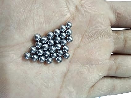 OMX 250 Pieces of Steel Bearing Balls (4.5MM)