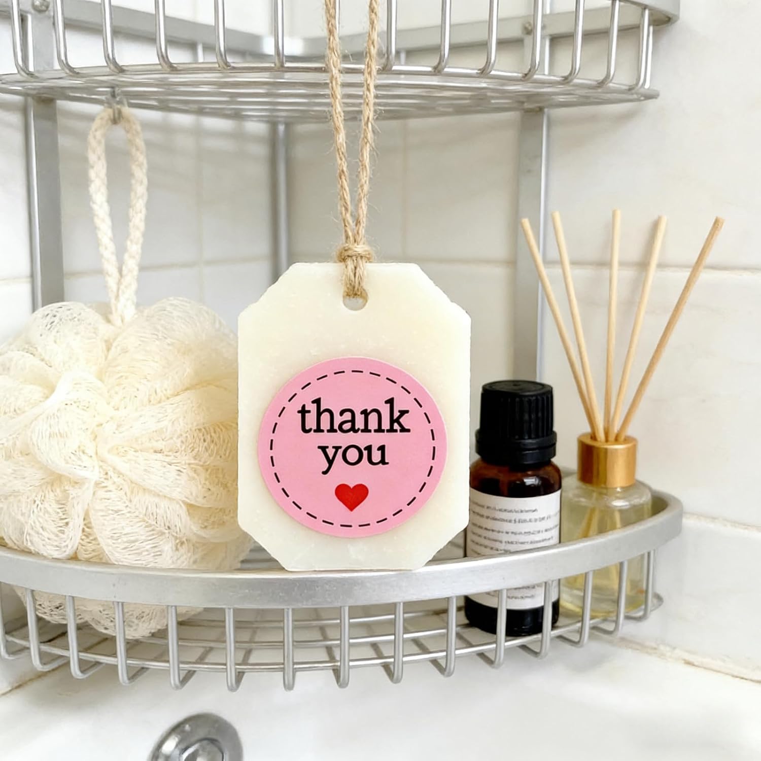 500 Pcs Thank You Stickers 8 Designs 1 Inch Thank You Sticker for Packaging Thank You Stickers for Small Business Thank You Label Stickers Self-Adhesive Labels (Pink) thumbnail