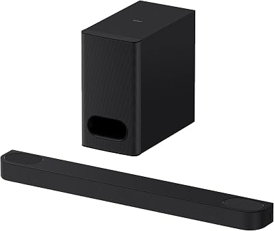 Sony Bravia Theatre Bar 6 con Subwoofer, 3.1.2ch Sonido Envolvente, Altavoces de Haz Ascendente, Dolby Atmos, DTS:X, Voice Zoom 3 con IA, DSEE, Fácil configuración