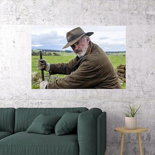 Miniatura 2 de Póster de película fotográfica de celebridades de los 90 de Sam Neill como Alan Grant de 18 x 24 pulgadas