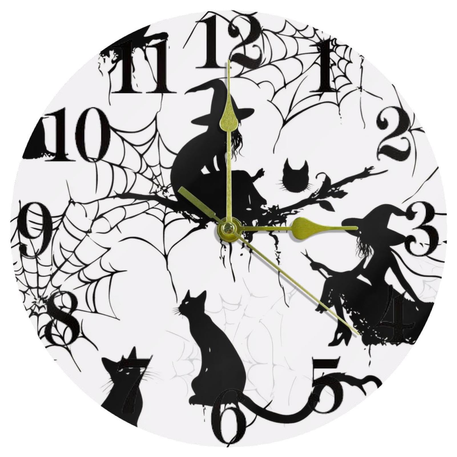 Horloge murale silencieuse à quartz pour en finir avec le tic-tac stressant