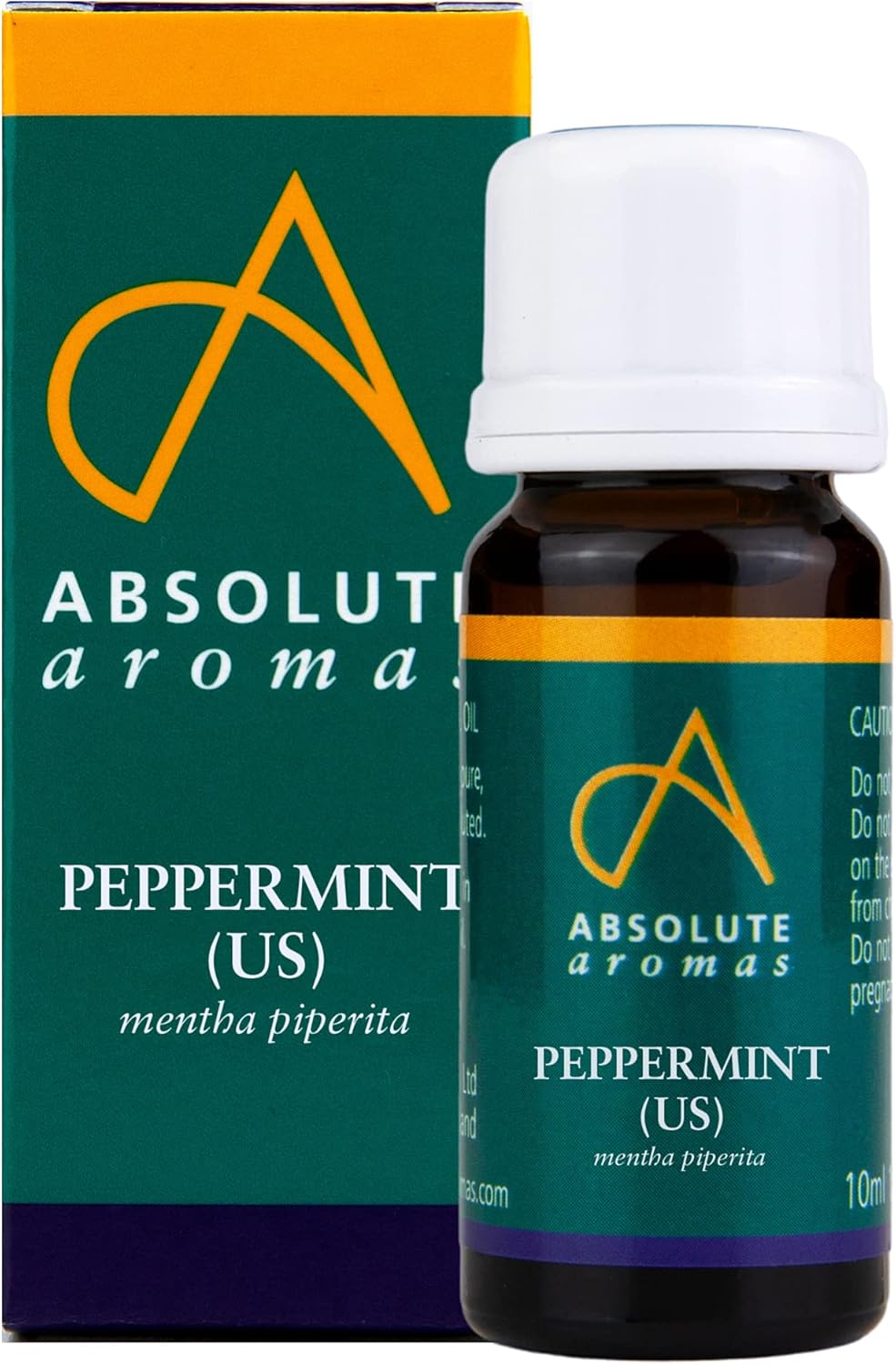 Peppermint US Essential Oil 10ml – 100% Pure, Natural, Undiluted Mentha Piperita Oil – for use in a Diffuser and Aromatherapy