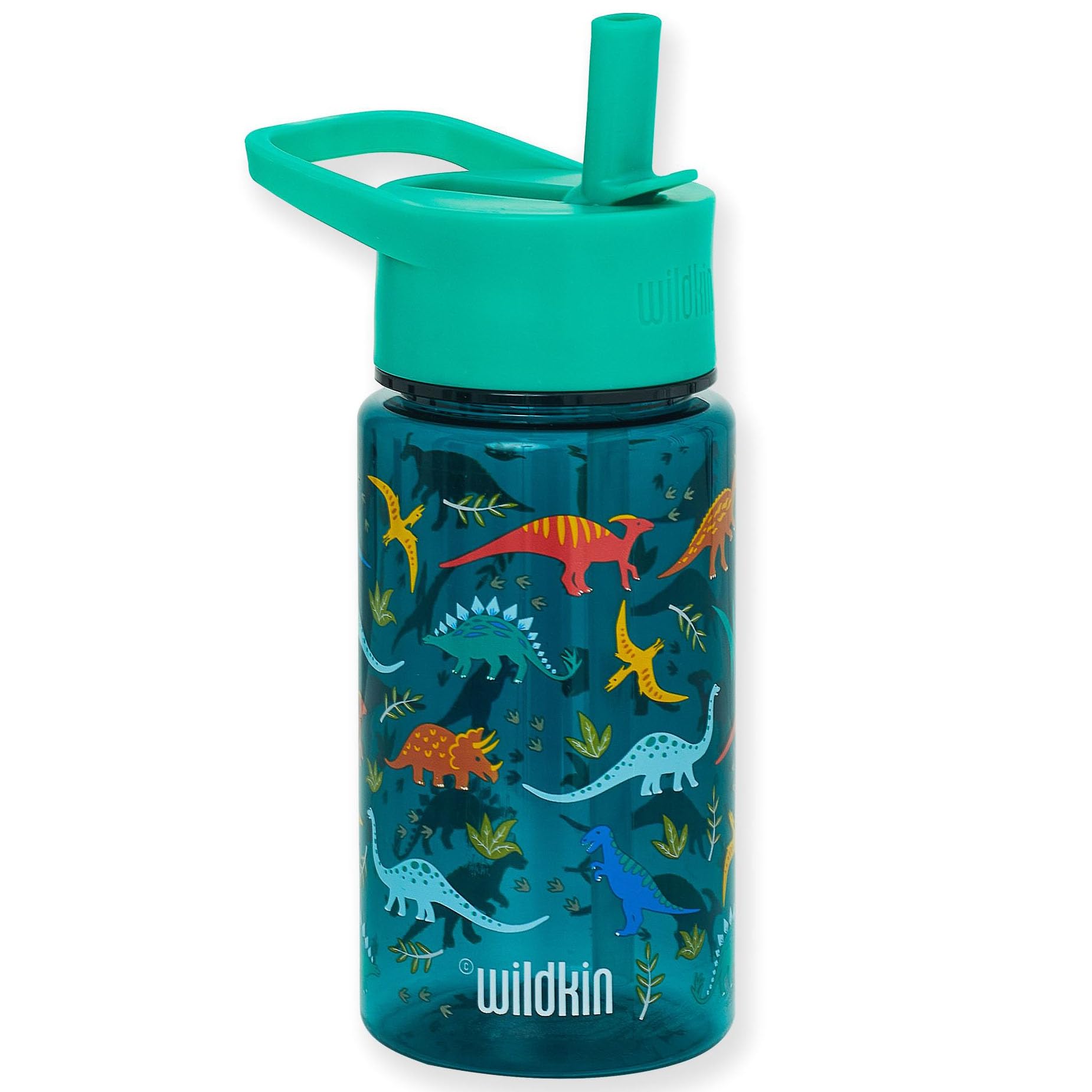 Wildkin - Botella De Agua Reutilizable De Acero Inoxidable Sin Bpa Con Tapa A Prueba De Fugas Para Ninos Y Ninas Aislada Duradera Y Facil De Limpiar Para Ninos Pequenos 14 Onzas Unicornio