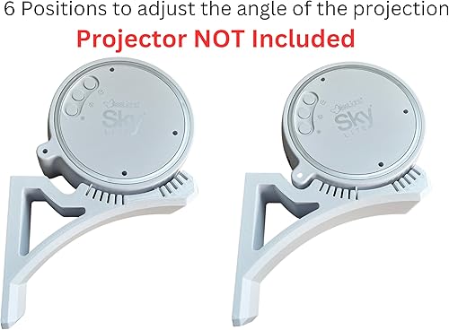 Miniatura 5 de Proyector no incluido, soporte de montaje en pared solo compatible con proyector BlissLights Sky Lite Star, iluminación de galaxia, sala de juegos,