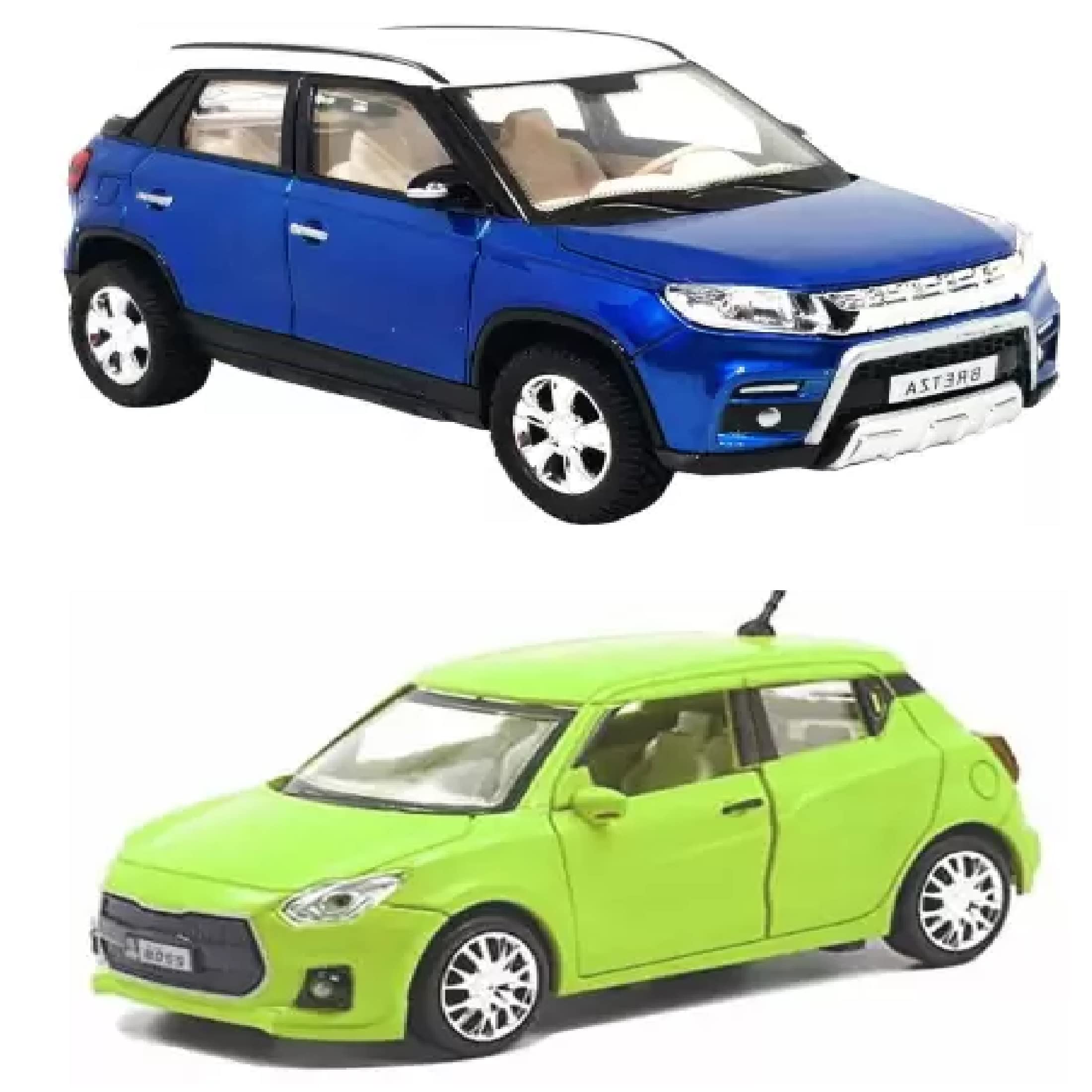 JMD ENTERPRISES Kid Brezza Car Toy with Swift Car Toy Combo