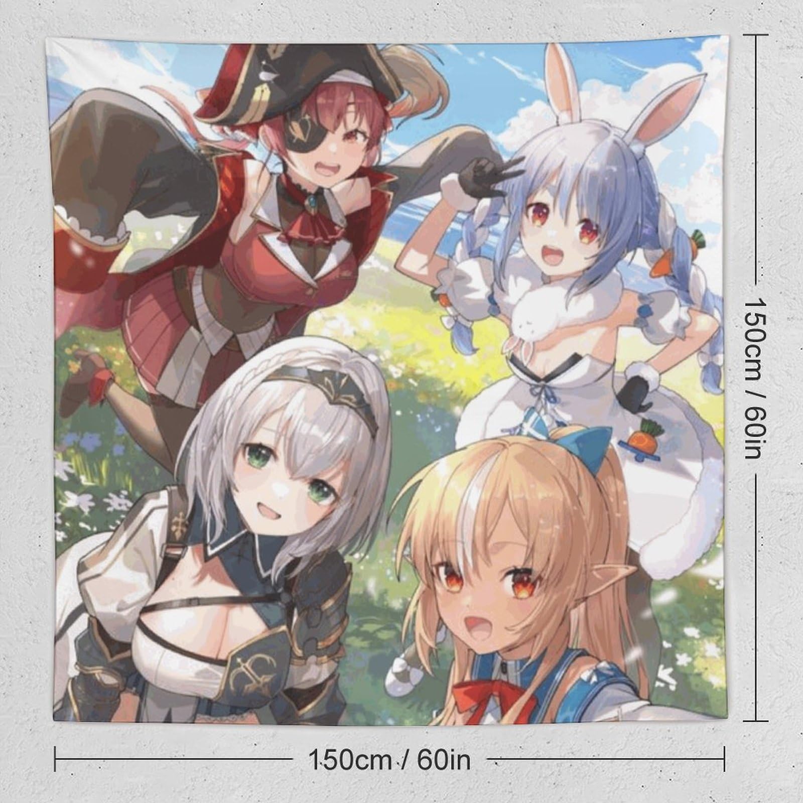 Amazon.co.jp: ホロライブ Hololive タペストリー 壁掛け 壁飾り 