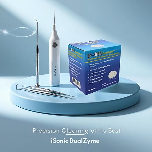 Miniatura 3 de iSonic CTDE01 DualZyme Dual Enzimatic Ultrasonidos Tableta de Limpieza