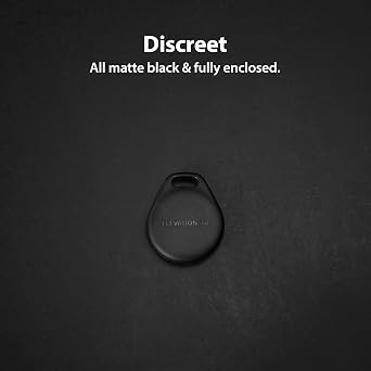 AirTag Keychain Compact (4 Pack) - TagVault™ - The Ultra-Comapct AirTag Case | Minimal, Waterproof, Ultra-Durable | Elevation Lab | Waterproof, durable, easy assembly, secure, discreet, premium construction