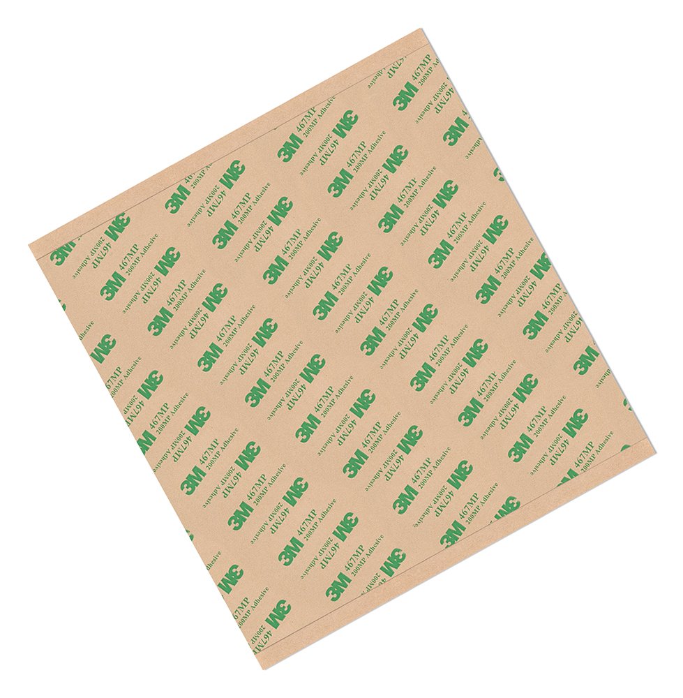 3M Adhesive Transfer Tape 468MP, Clear, 24 in x 60 yd, 5 mil
