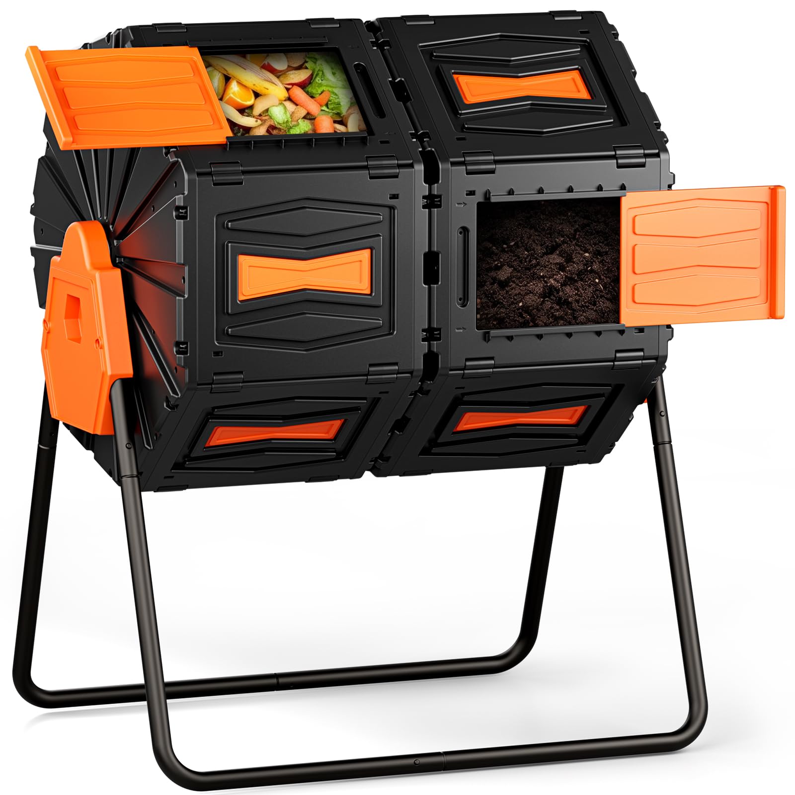 Marcytop Compost Tumbler 45 Gal Dual Chamber
