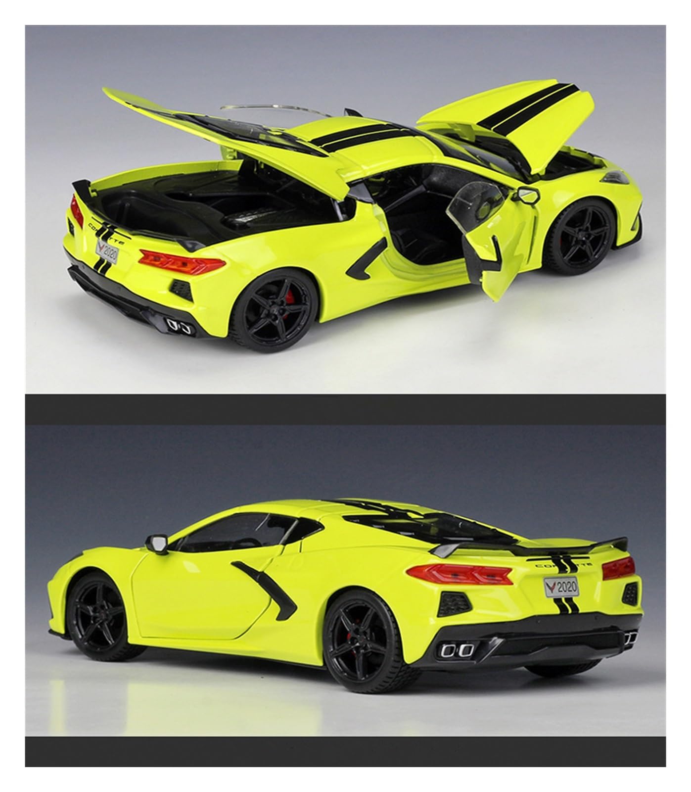 シボレーコルベット 1/24サイズプラモデル Amazon | WELLY 1/24 シボレー コルベット Z06 (2023) オレンジ