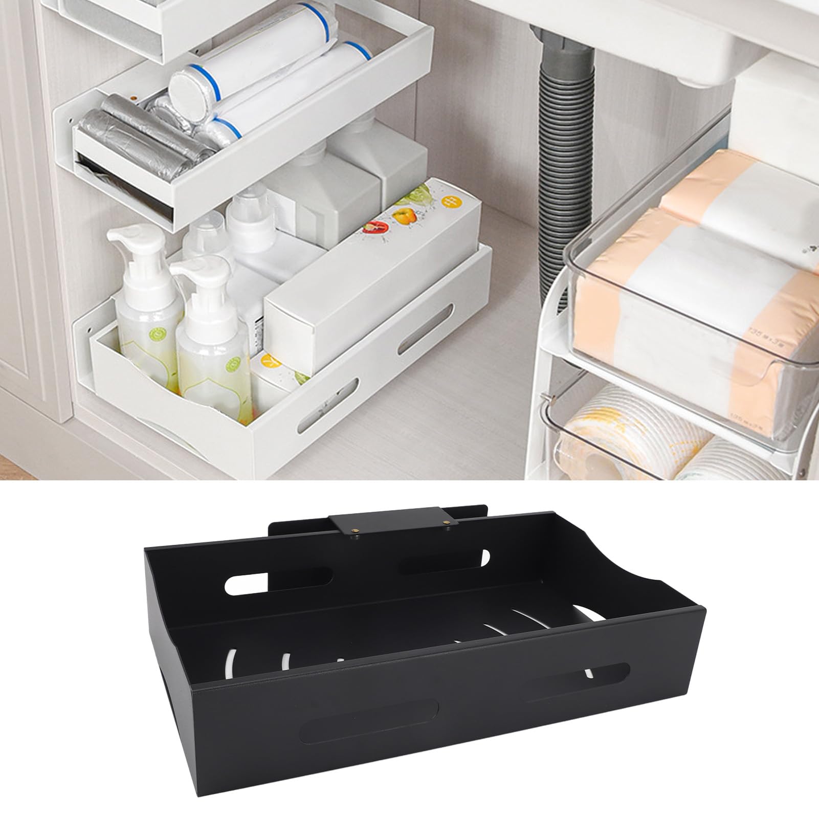 Uittrekbare Kastorganizer voor Keuken en Badkamer - Efficiënte