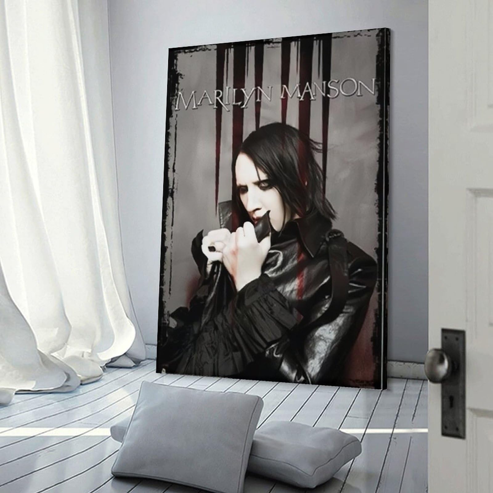 MARILYN MANSON POSTER - BLOODY POSE Poster Wall Art Picture Home