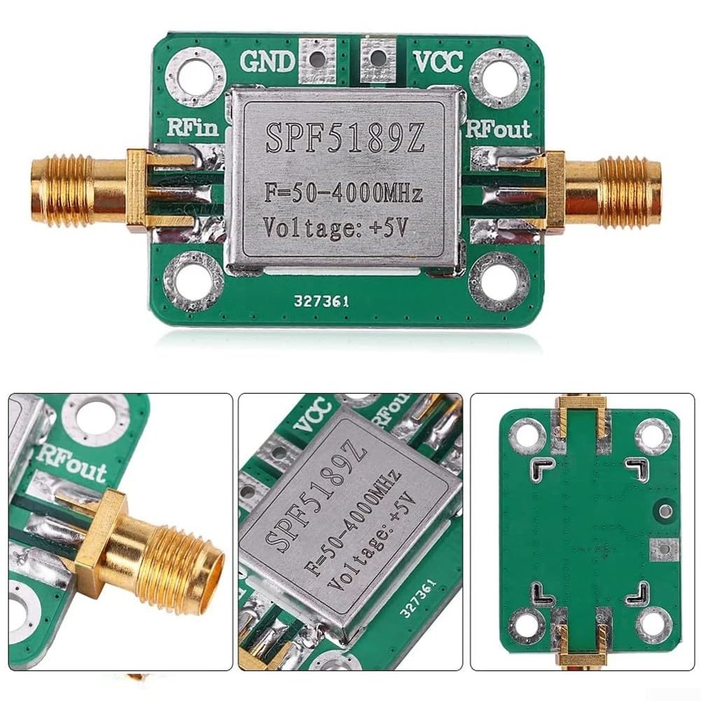 Ultra faible bruit RF LNA 50 4000 MHz SPF5189Z pour récepteurs radio haute sensibilité