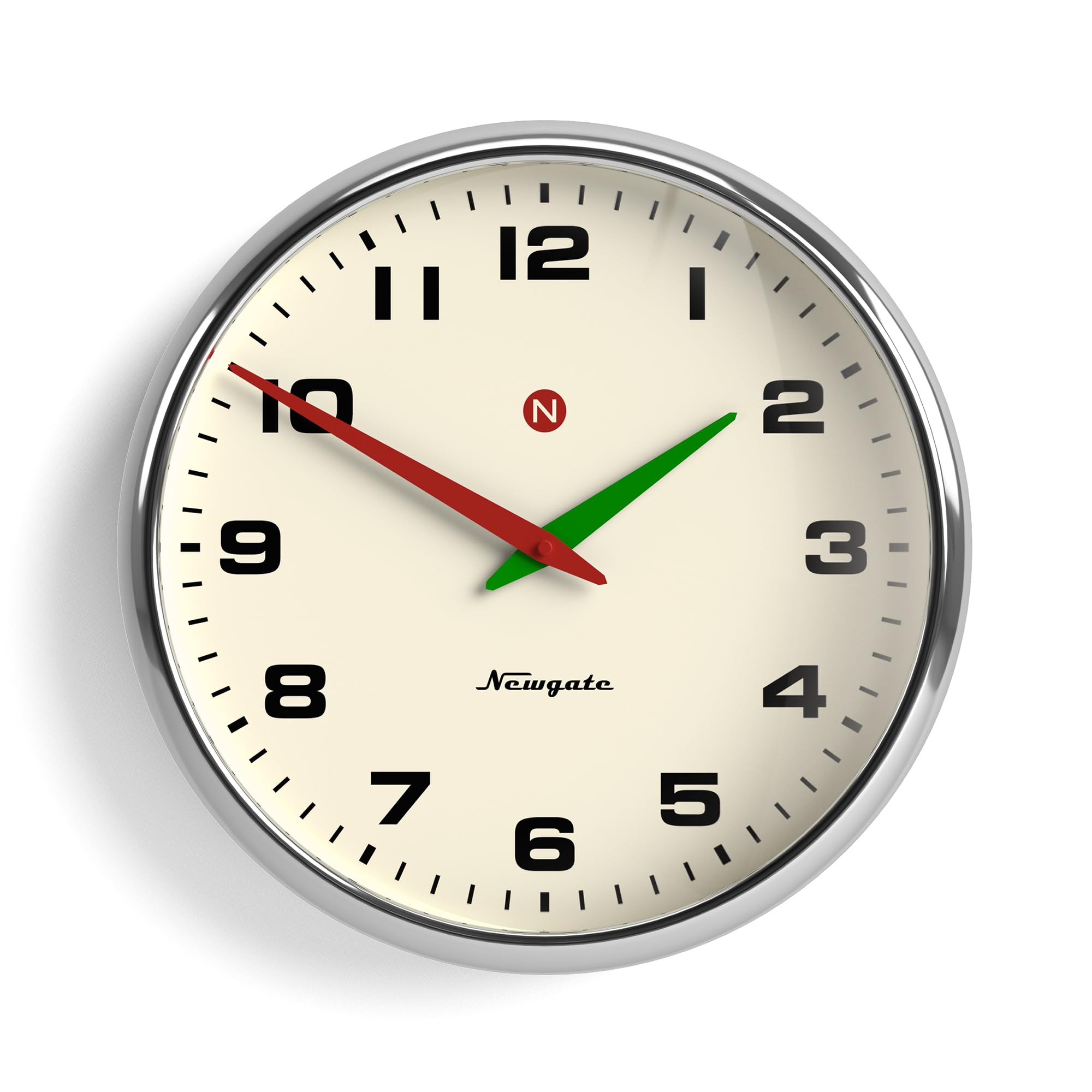 Amazon.com: NEWGATE® Superstore Wall Clock | Large Retro Metal