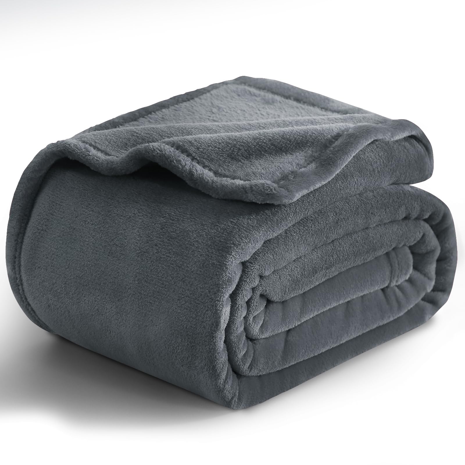 RUIKASI Manta Sofa Cama Polar - Mantas para Cama 150, Manta de Sofá, Manta Franela de Microfibra Antracita 220x240, Suave, Flannel Blanket