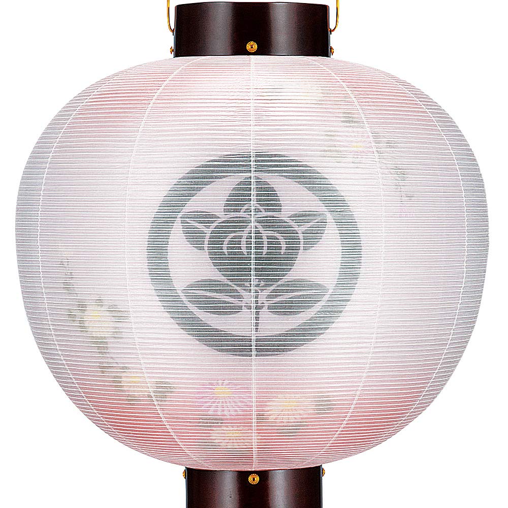 Amazon｜仏壇屋 滝田商店 【盆提灯・家紋】 家紋入り 門提灯