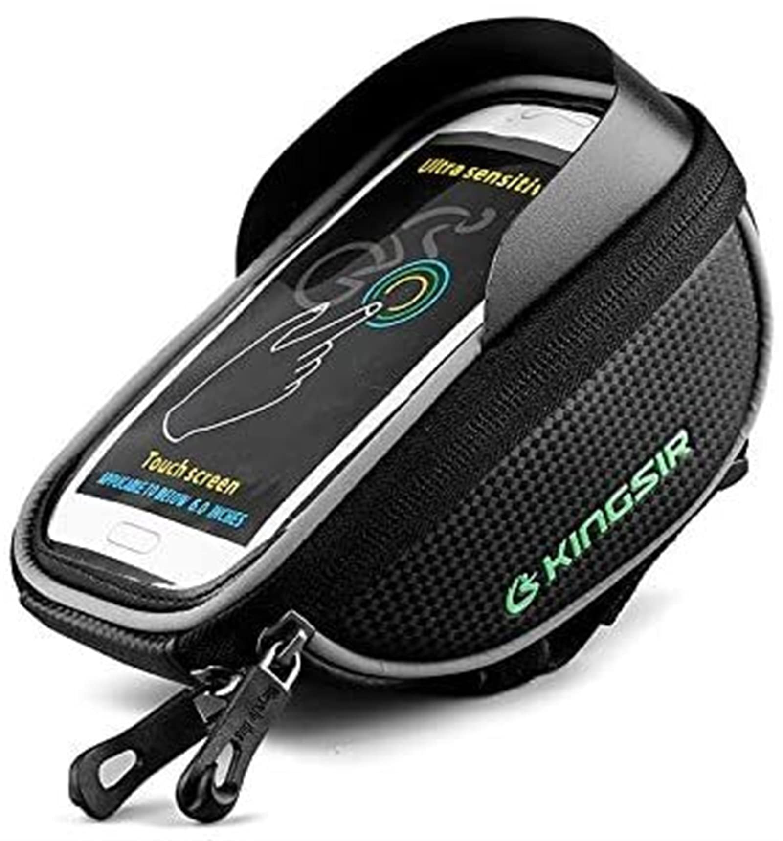 Bolsa de bicicleta SSDD con fijación estable para manillar de montaña