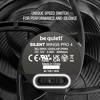 be quiet! SILENT WINGS PRO4 120mm PWM 4個 be quiet! SILENT WINGS PRO 4 120mm PWM - Newegg.com