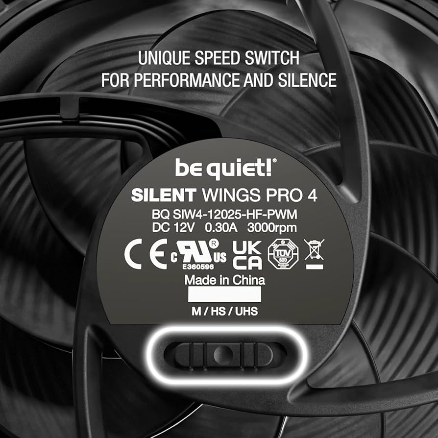 be quiet! SILENT WINGS PRO4 120mm PWM 4個 be quiet! SILENT WINGS PRO 4 120mm PWM - Canada Computers