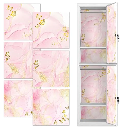 VTZNOJ 6Pcs School Locker Magnetic Wallpaper Removable Locker Wallpaper Magnetic
