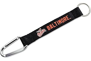 MLB Baltimore Orioles Carabiner Lanyard Keychain