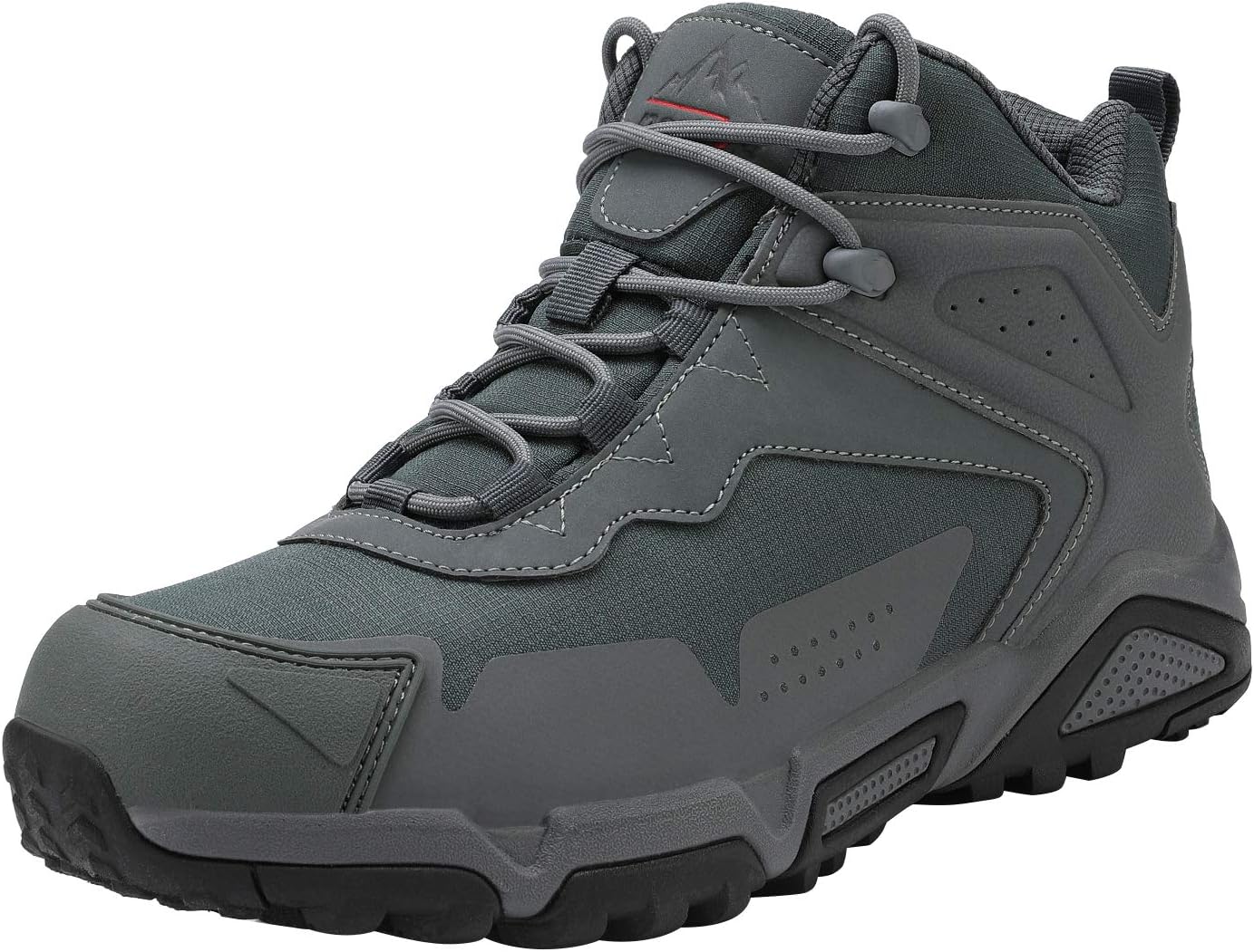 NORTIV 8Men's Waterproof Hiking Boots Lightweight Mid Ankle Trekking Trails Outdoor Boots JS19001M