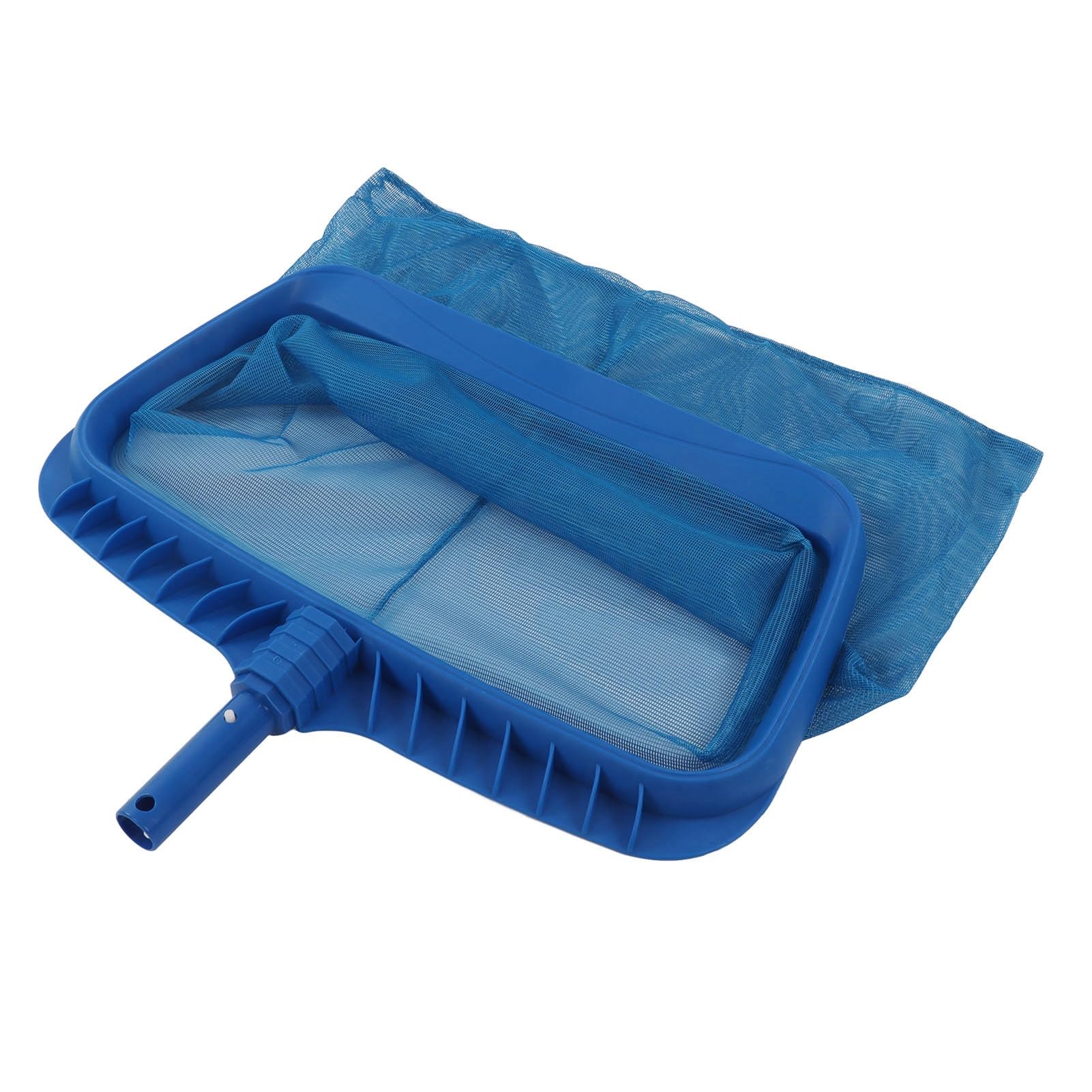 Rete Skimmer per Foglie per Piscina Resistente con Telaio Rinforzato e Filtraggio Fine per Piscine Pulite ABS Blu 19,8x16 Pollici 1 unità